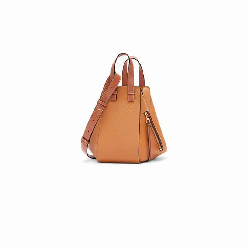 Small Hammock bag in soft grained calfskin