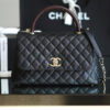 CHANEL LARGE FLAP BAG WITH TOP HANDLE(high-end grade)