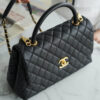 CHANEL LARGE FLAP BAG WITH TOP HANDLE(high-end grade)