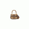 GUCCI BAMBOO 1947 JUMBO GG SMALL TOP HANDLE BAG