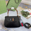 GUCCI BAMBOO 1947 JUMBO GG SMALL TOP HANDLE BAG