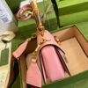 GUCCI BAMBOO 1947 JUMBO GG SMALL TOP HANDLE BAG