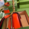 GUCCI BAMBOO 1947 JUMBO GG SMALL TOP HANDLE BAG