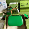 GUCCI BAMBOO 1947 JUMBO GG SMALL TOP HANDLE BAG