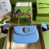 GUCCI BAMBOO 1947 JUMBO GG SMALL TOP HANDLE BAG