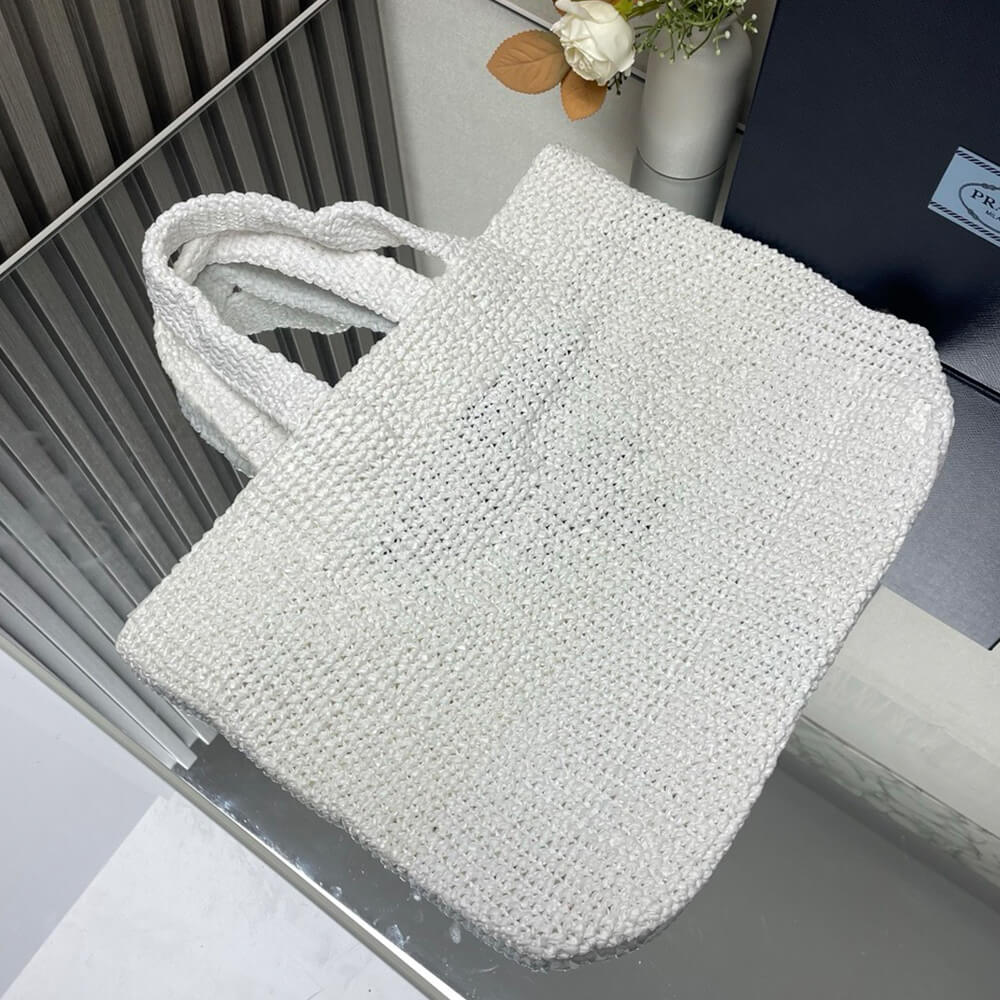 Prada Crochet tote bag(high-end grade)