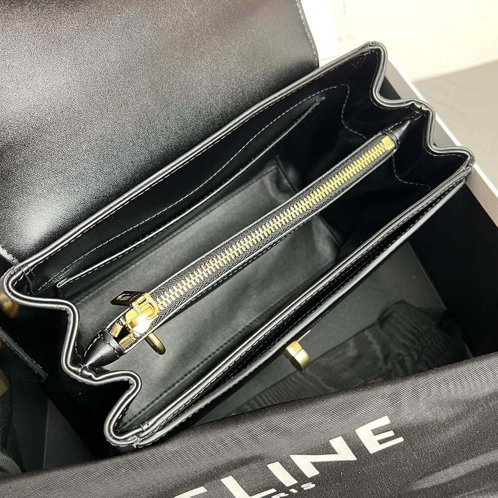 Celine SMALL 16 BAG IN SATINATED CALFSKIN(high-end grade)