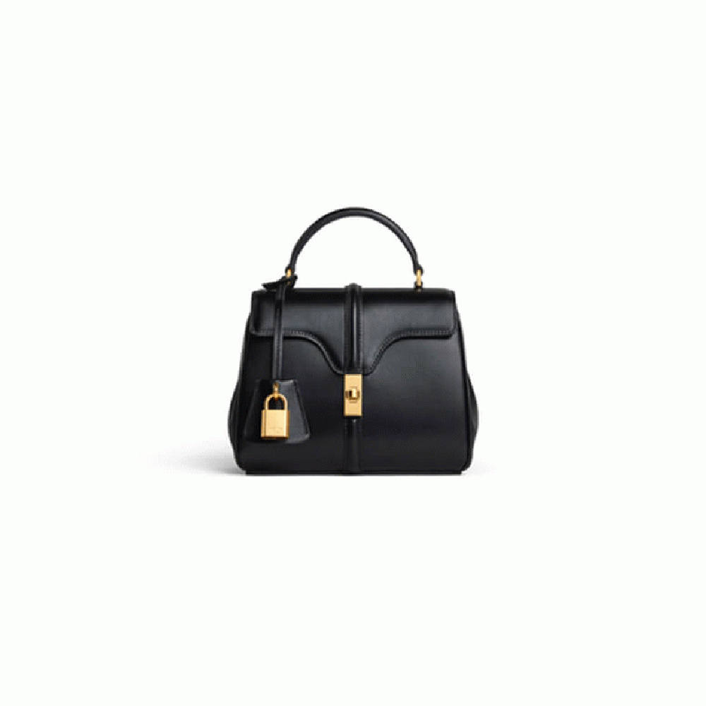 Celine MINI 16 IN SATINATED CALFSKIN(high-end grade)