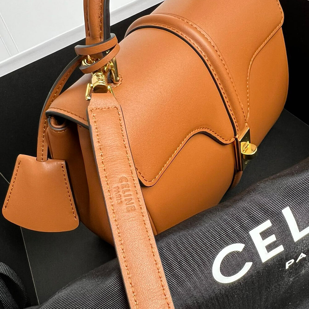 Celine MINI 16 IN SATINATED CALFSKIN(high-end grade)