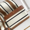 Celine BUCKET 16 BAG IN STRIPED TEXTILE WITH CELINE JACQUARD(high-end grade)