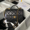 Small FLAP BAG WITH TOP HANDLE