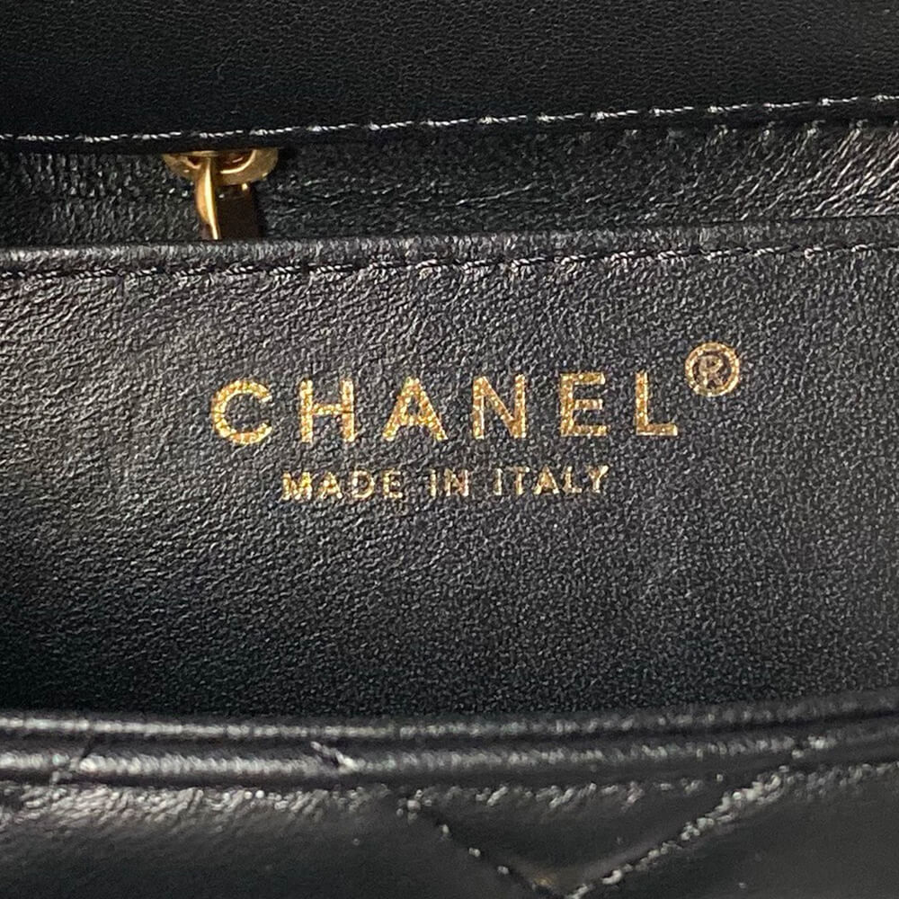 Small FLAP BAG WITH TOP HANDLE