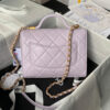 Small FLAP BAG WITH TOP HANDLE
