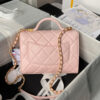 Small FLAP BAG WITH TOP HANDLE