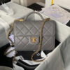 Small FLAP BAG WITH TOP HANDLE