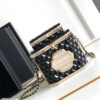 CHANEL TEA BOX MINAUDIERE(HIGH-END GRADE)