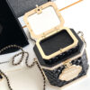 CHANEL TEA BOX MINAUDIERE(HIGH-END GRADE)