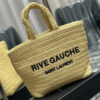 YSL RIVE GAUCHE TOTE IN RAFFIA(HIGH-END GRADE)
