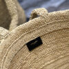 YSL RIVE GAUCHE TOTE IN RAFFIA(HIGH-END GRADE)