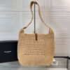 YSL Hobo Crochet bag in raffia and leather(HIGH-END GRADE)
