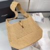 YSL Hobo Crochet bag in raffia and leather(HIGH-END GRADE)