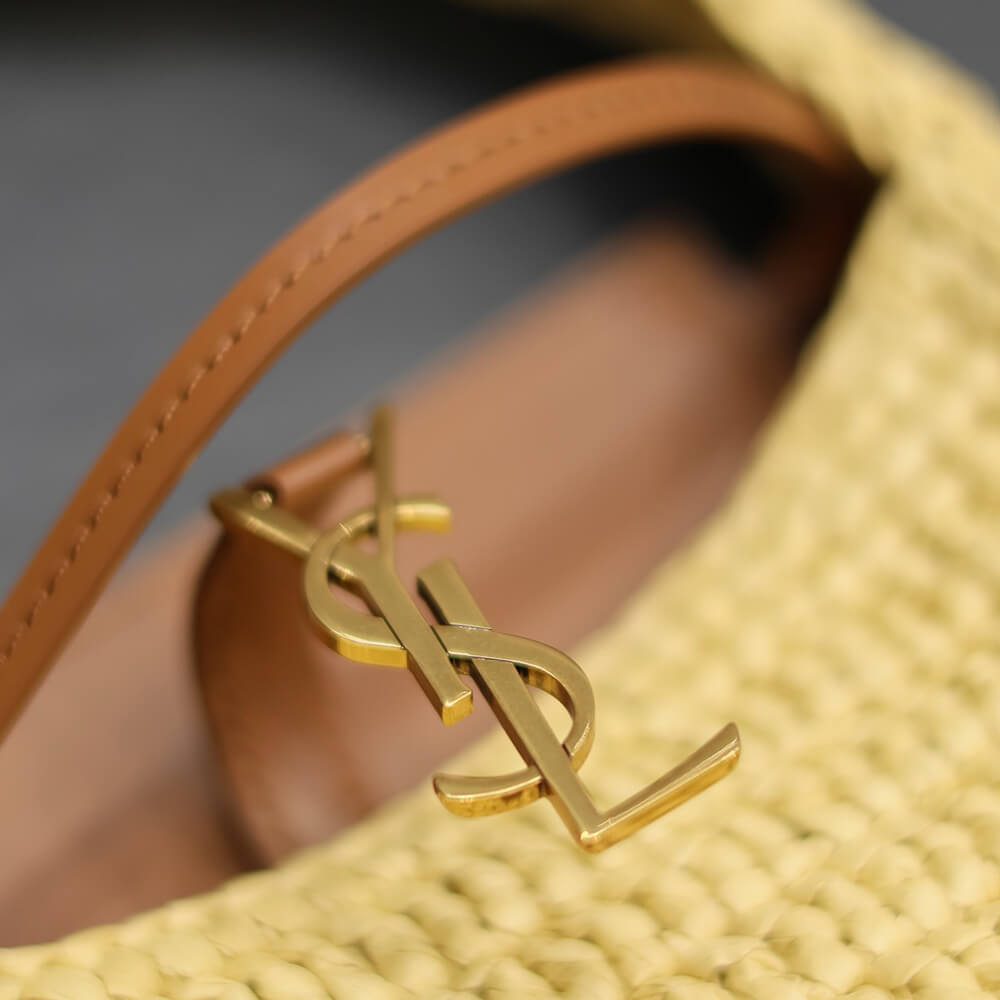 YSL LE 5 A 7 MINI IN RAFFIA(HIGH-END GRADE)