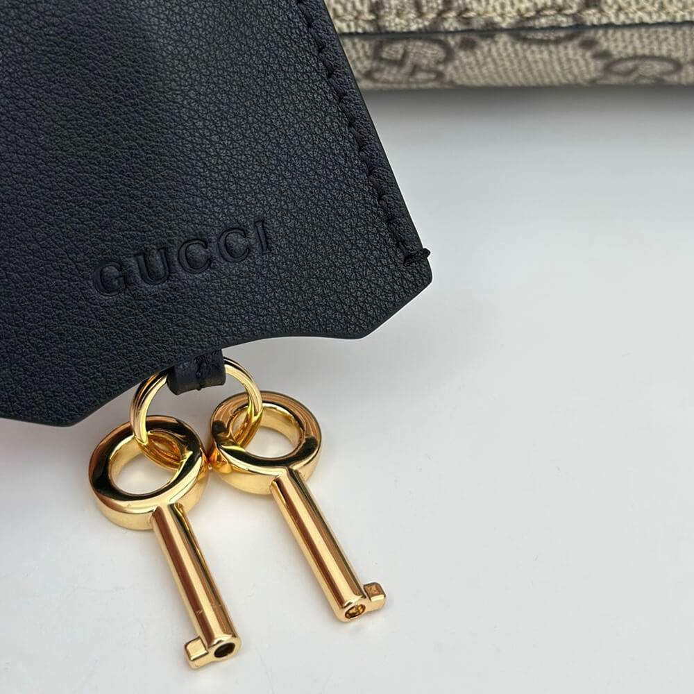 16959-6 GUCCI PADLOCK GG MEDIUM SHOULDER BAG