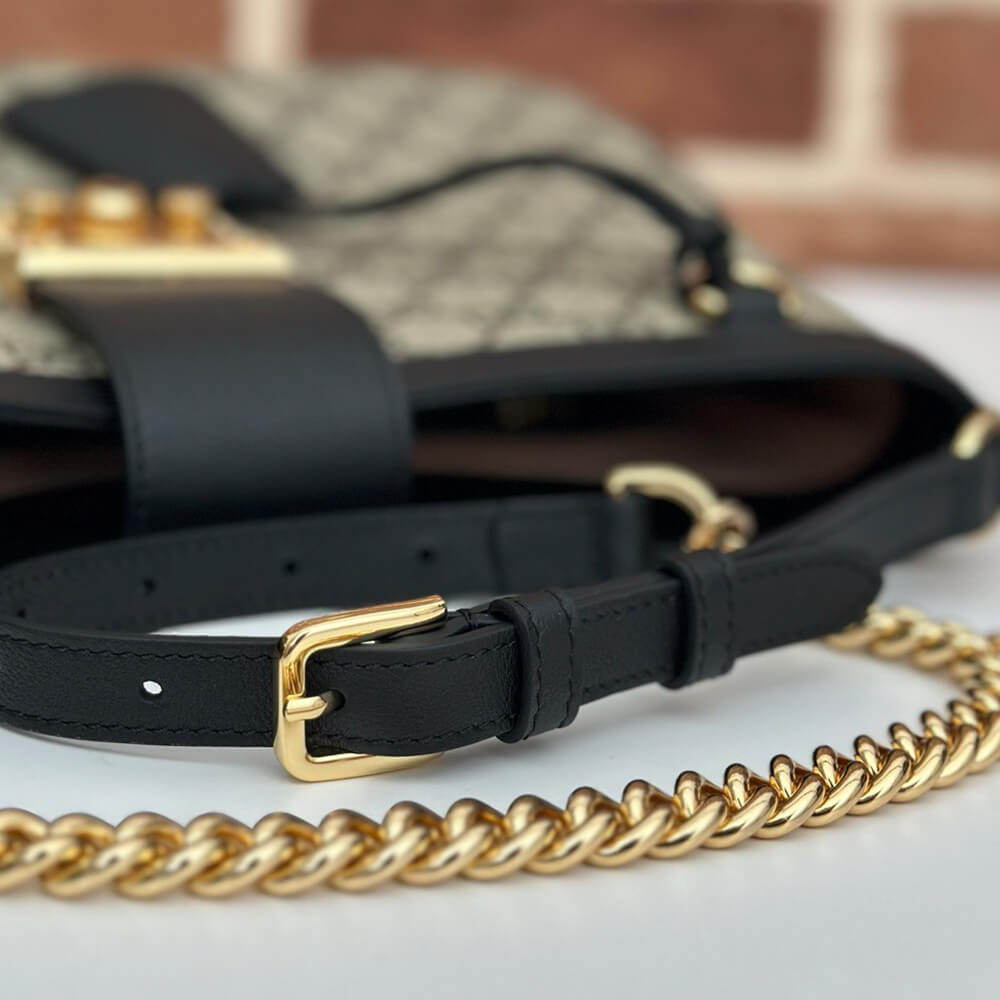 16959-7 GUCCI PADLOCK GG MEDIUM SHOULDER BAG