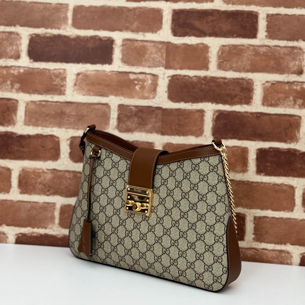 16961-3 GUCCI PADLOCK GG MEDIUM SHOULDER BAG