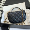 CHANEL MINI FLAP WITH HANDLE(HIGH-END GRADE)