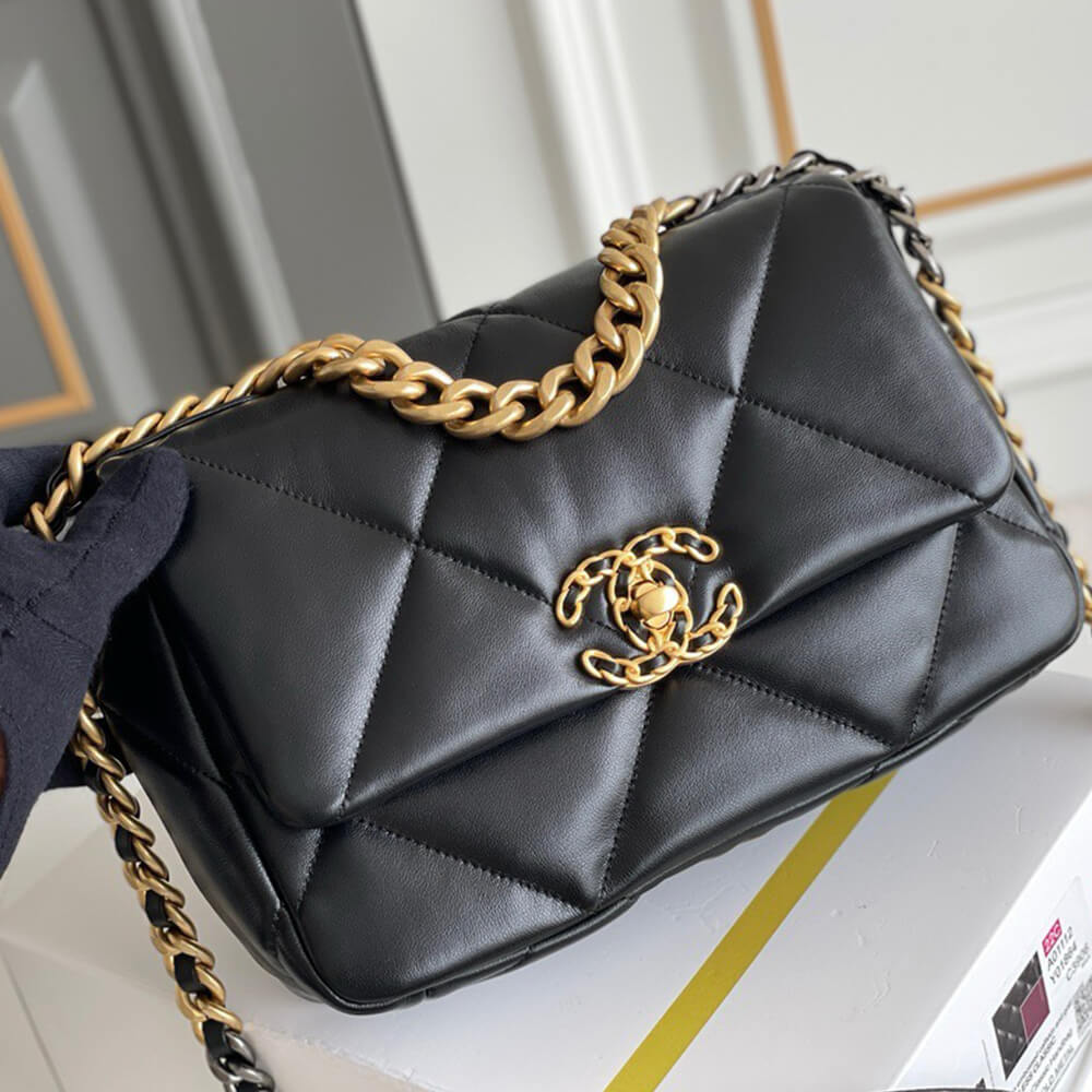 Chanel 19 Small Handbag(TAX-FREE GRADE)