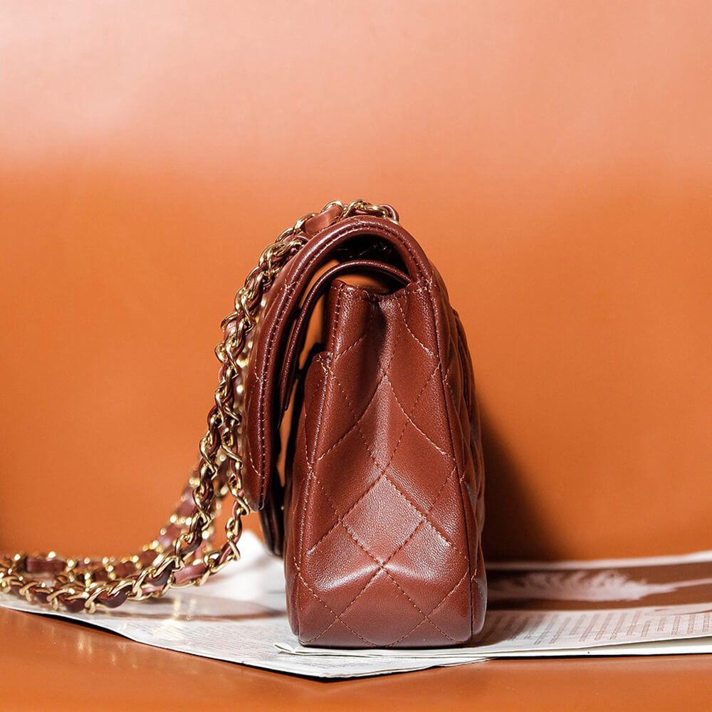 CHANEL CLASSIC 11.12 HANDBAG(high-end grade)