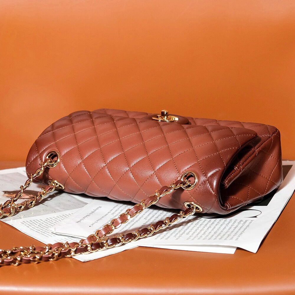 CHANEL CLASSIC 11.12 HANDBAG(high-end grade)