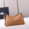 Prada Aimee large leather shoulder bag