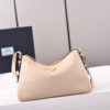 Prada Aimee large leather shoulder bag