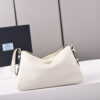 Prada Aimee large leather shoulder bag