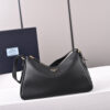 Prada Aimee large leather shoulder bag