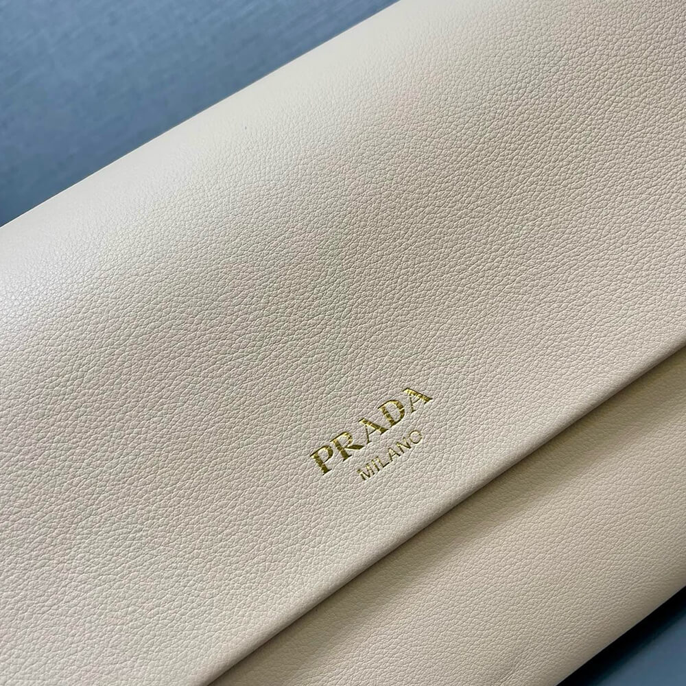 Prada Medium leather shoulder bag (HIGH-END GRADE)