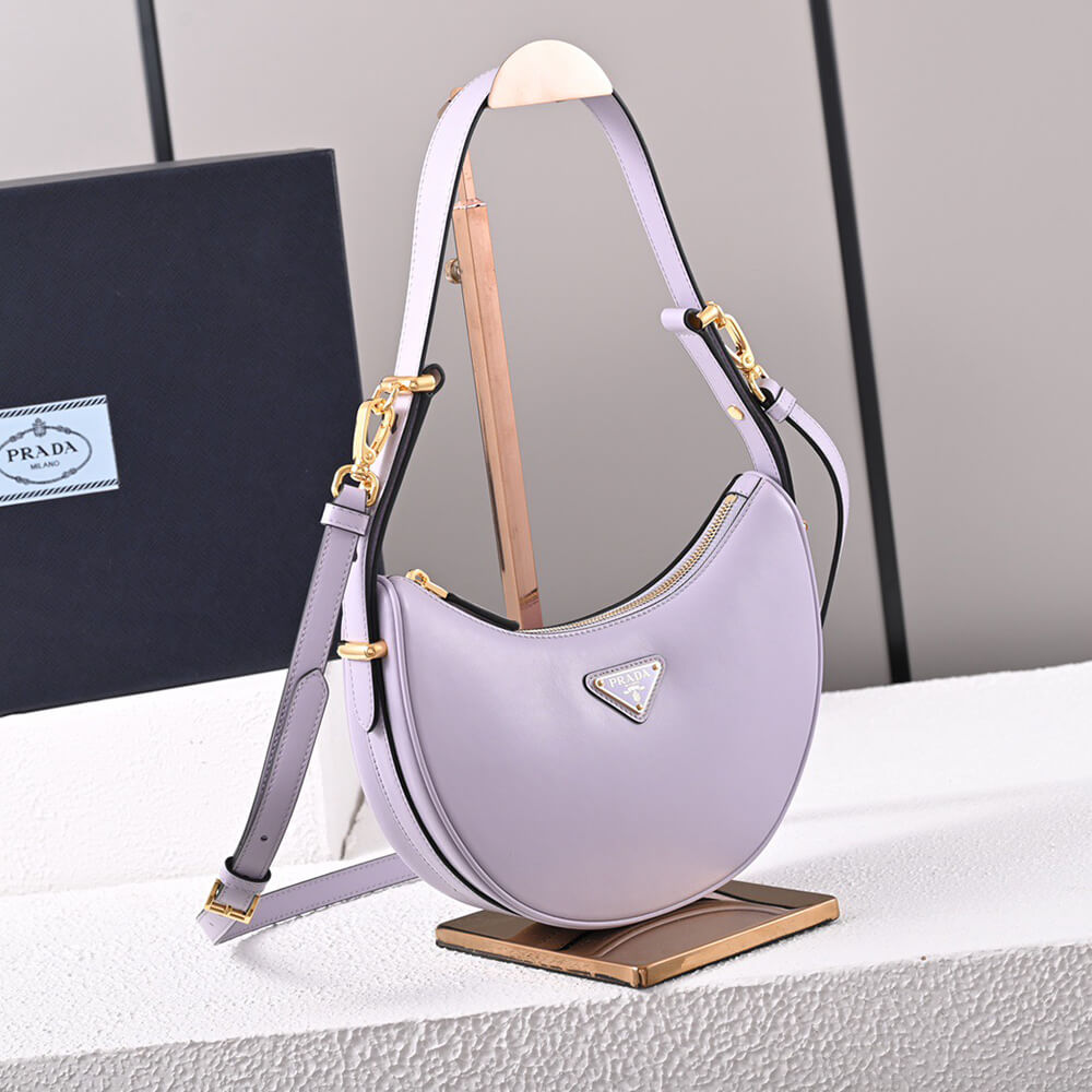 Prada Arque leather shoulder bag