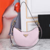17083-2 Prada Arque leather shoulder bag