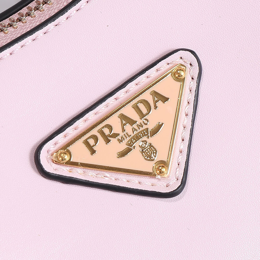 17083-6 Prada Arque leather shoulder bag