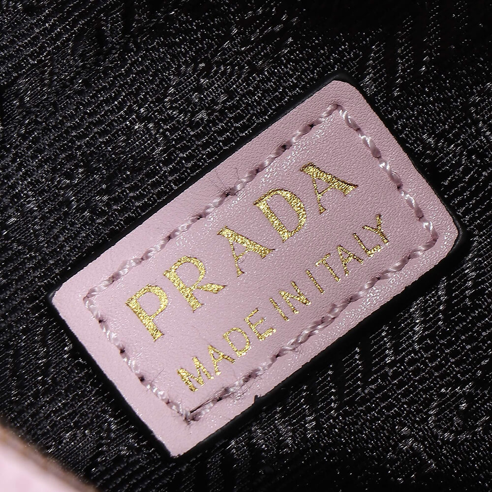 17083-7 Prada Arque leather shoulder bag