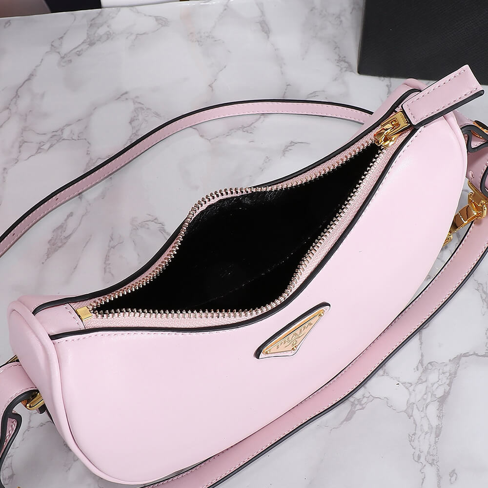 17083-8 Prada Arque leather shoulder bag