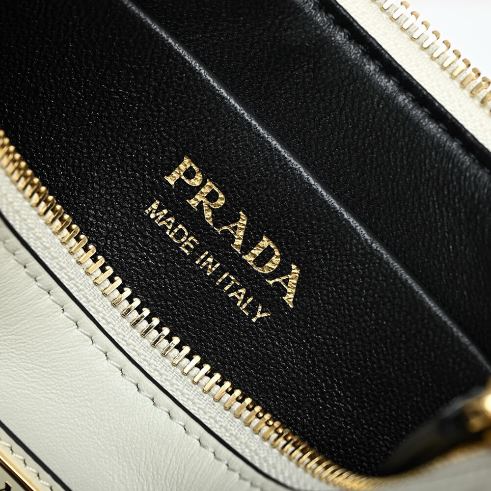 Prada Arque leather shoulder bag