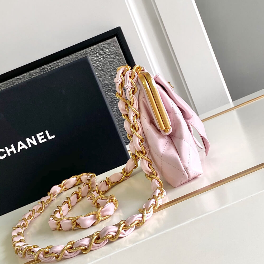 17124-3 CHANEL Clutch With Chain(high-end grade)