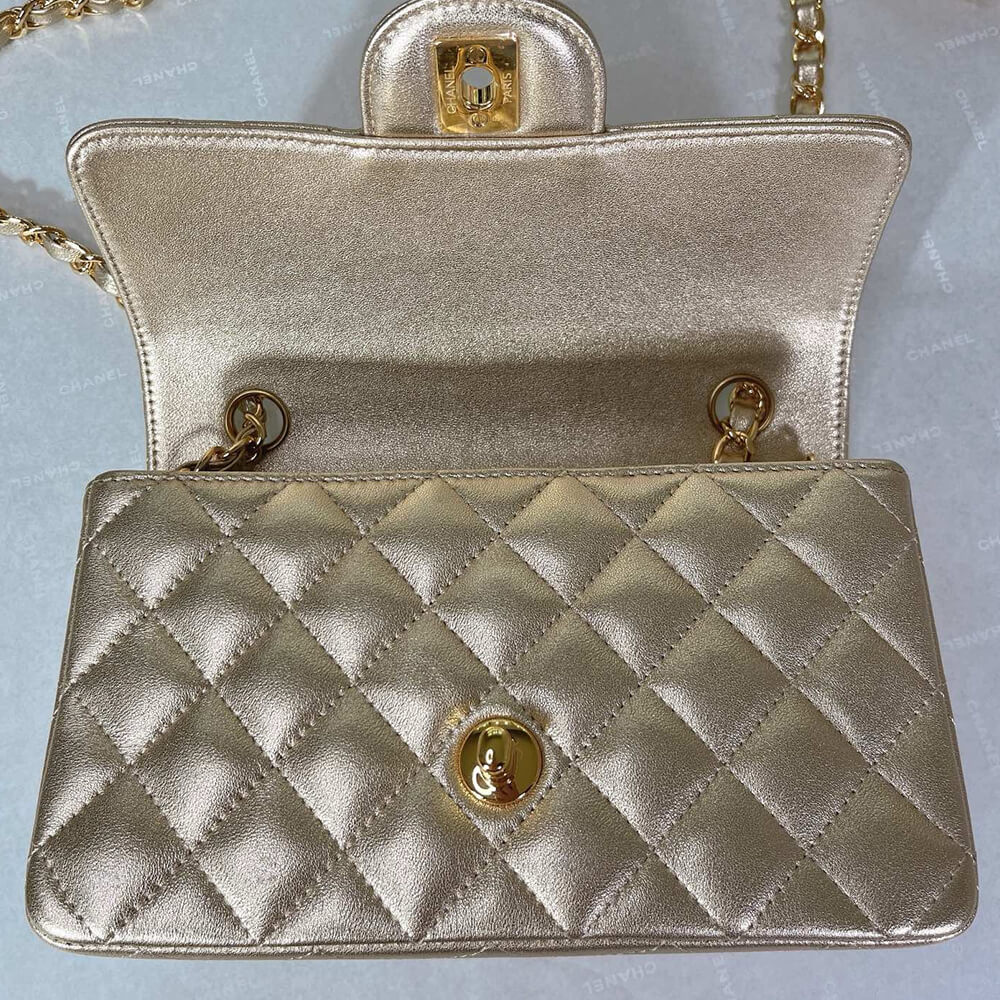 CHANEL MINI FLAP BAG(HIGH-END GRADE)