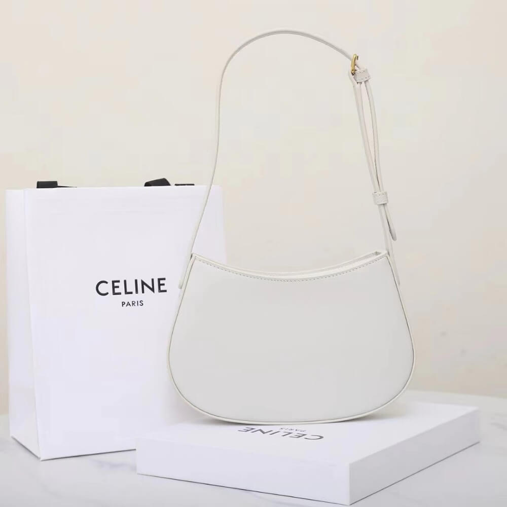 CELINE MEDIUM TILLY BAG in shiny calfskin