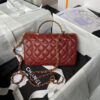 CHANEL Mini Flap Bag with Top Handle