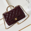 CHANEL Flap Bag with Top Handle