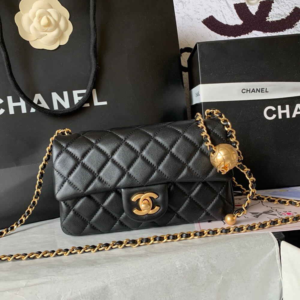 Chanel Pearl Crush Mini Rectangular Flap